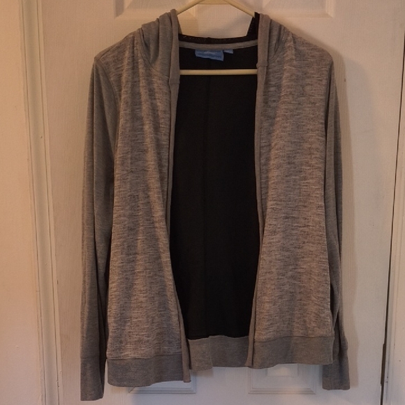 Simply Vera Vera Wang Sweaters - Simply Vera Vera Wang Light Gray Cardigan